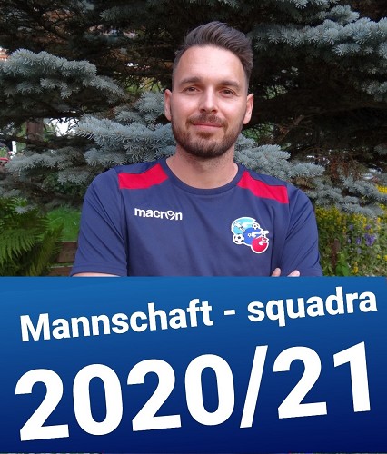 Präsentation 1. Mannschaft 2020/21 - Sturm: Maurizio Foldi